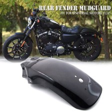 Motorcycle Black Rear Fender