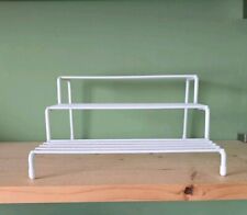 White Spice Rack 3 Tiered Steps