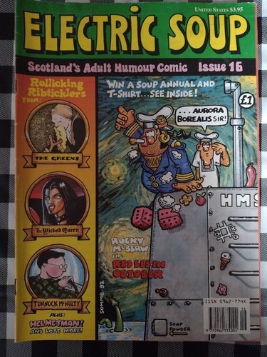 Electric soup magazine rare - electric, (rare