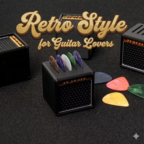 Guitar pick holder case - holder,