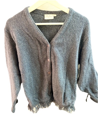 Adini wool silk charcoal - adini,