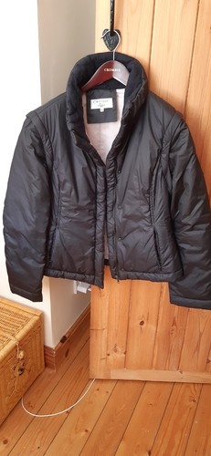 Crombie ladies padded black - padded,