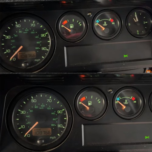 Led speedo gauge - gauge, instrument