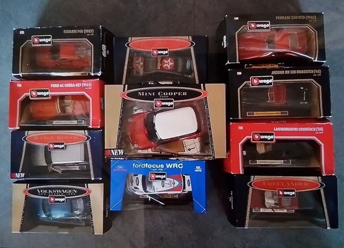 Bburago diecast model - model, cars