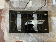 N24K30N0 Gas hob Black ceramic glass trimmed with stainless steel