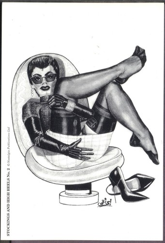 Modern glamour art heels - 'heels, &