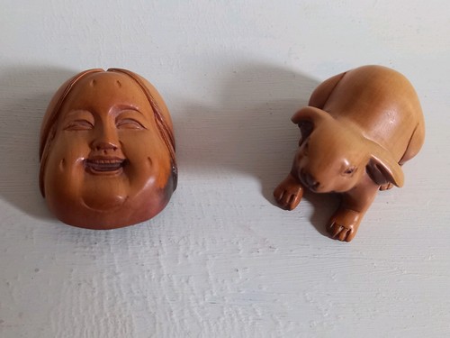 Mini japanese hand - japanese, carved