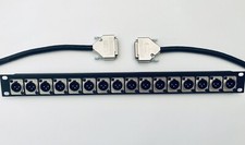 16 CH D-Sub Patchbay XLR