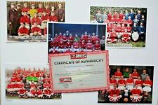 CHARLTON ATHLETIC FOOTBALL POSTCARDS SET OF 5 COLOURISED TEAM PICTURES 