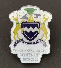 Winchmore Hill FC 1920-2020 Centenary Non-League football pin badge