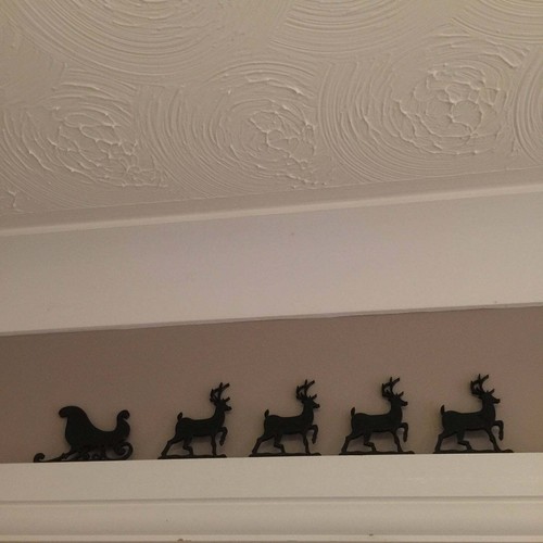 Christmas santa sleigh and - christmas,