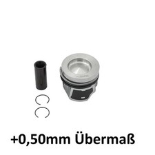 Pistons +0.50 oversize for VW