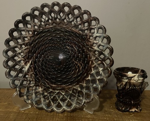 Sowerby victorian purple swirl - purple,