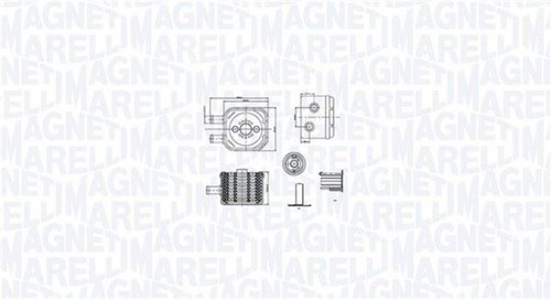 Engine oil cooler - audi, a3