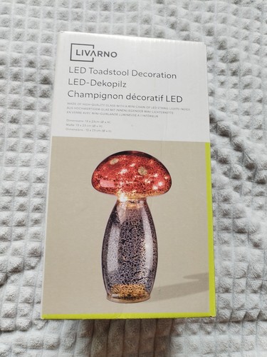 Led toadstool decoration light - toadstool,