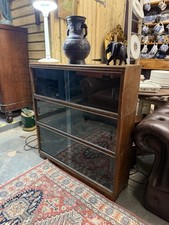Vintage Oak Sectional Glazed