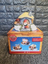 lumineo christmas village Light Up Gnome Scenery, Boxed Hand Painted Toadstool 