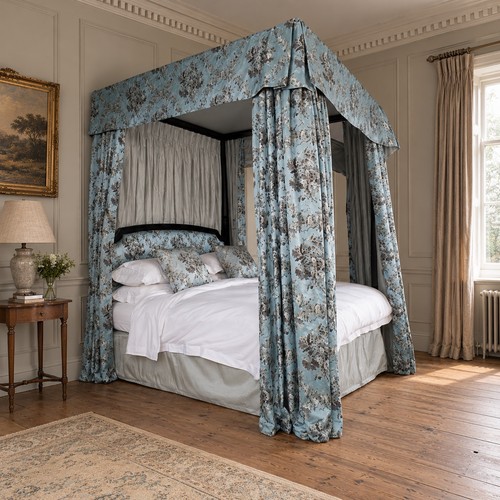 Emperor four poster canopy bed - emperor,