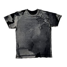 Affliction Graphic T-Shirt - Large Grey Cotton