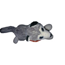 Grey Dog Plush Cuddly Soft Toy