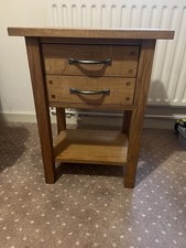 Laura Ashley oak side table