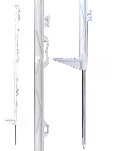 White 5ft posts - -, 156cm