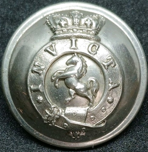East kent militia 24mm button - east,
