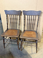 2 Matching Antique Pressed