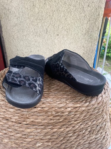 New rohde black mix suede - suede, slip