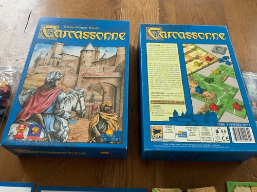 Carcassonne board game 2000 - board,