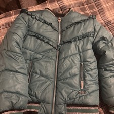 Guess Girls Green Bomber Jacket Age 8