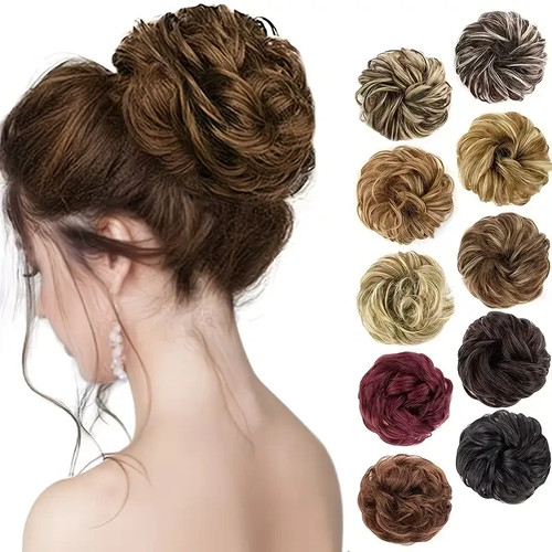 Messy bun hair piece - piece, scrunchie