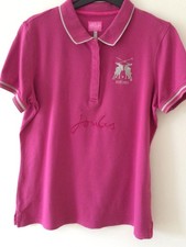 JOULES PINK POLO SHIRT. SIZE
