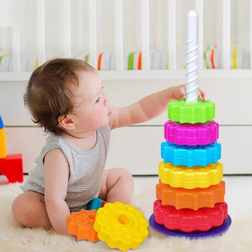 Baby spinning stacking toys - baby,