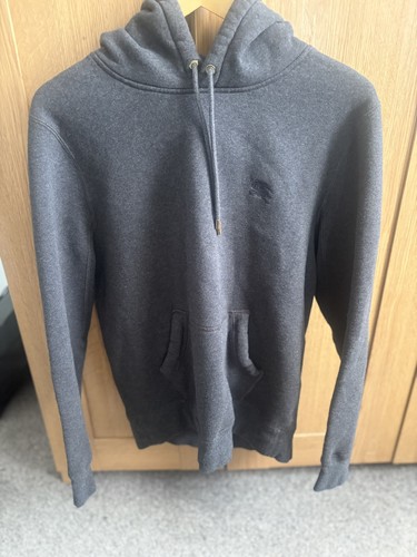 Burberry charcoal grey hoodie - burberry,