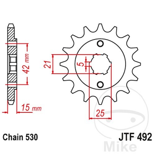 Sprocket for ducati pantah 650 - sprocket,