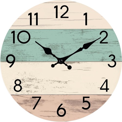 Wall clock silent non - wall, non-ticking