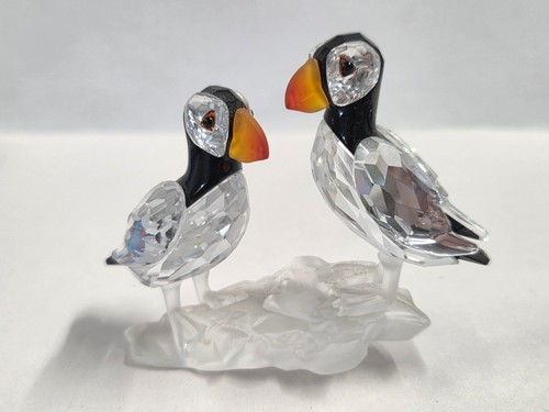 Swarovski crystal puffin - swarovski,