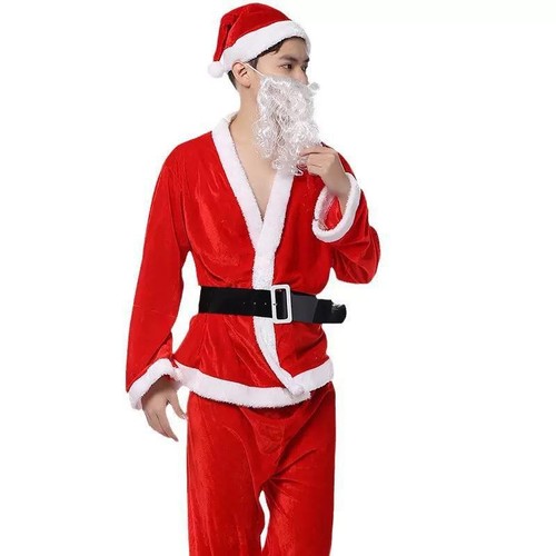Deluxe santa suit mens - deluxe,