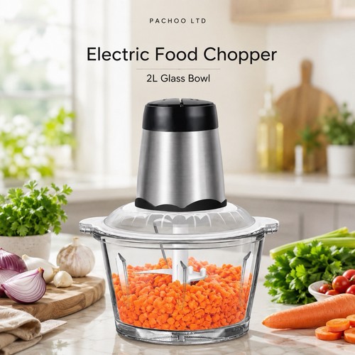 Electric food chopper glass - chopper,