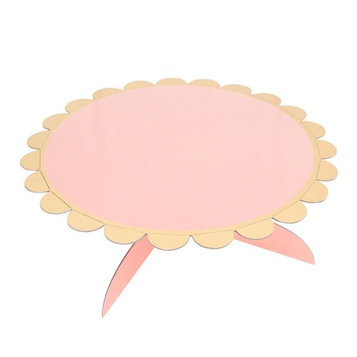 Round cake stand multicolor - round,
