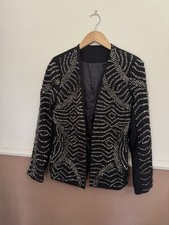 Embellished Beaded Blazer
