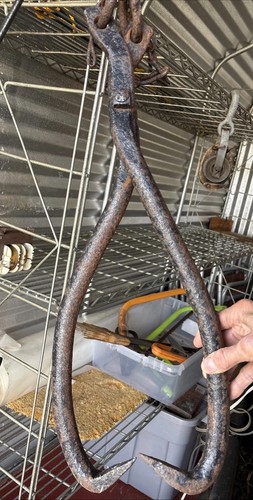 Antique large hand forged - large,