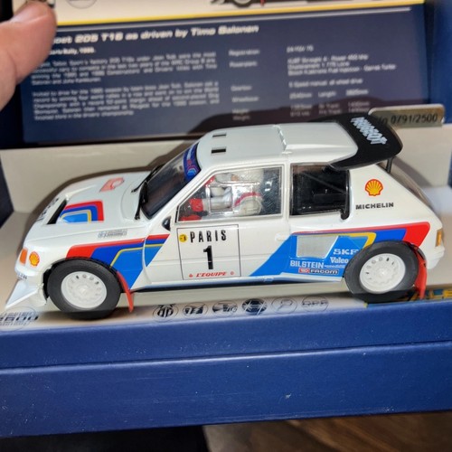 Scalextric rare c3591a peugeot - scalextric,