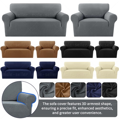 Premium elastic stretch sofa - elastic,