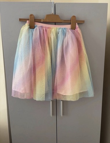 Girls rainbow tulle tutu - rainbow,