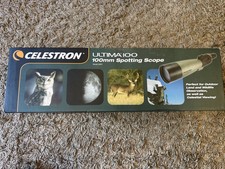 Celestron Ultima 100 22-66x100mm STRAIGHT Zoom Spotting Scope 