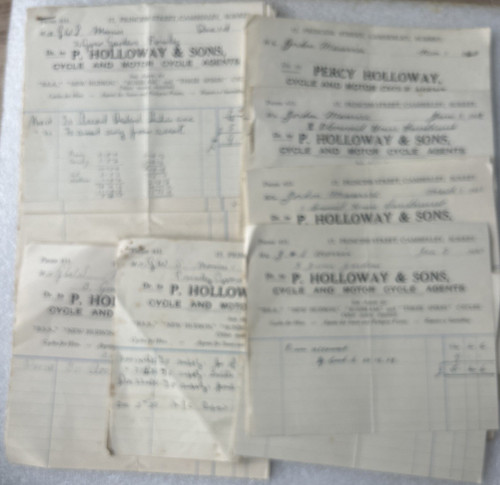 Billheads receipts cycle - cycle, &