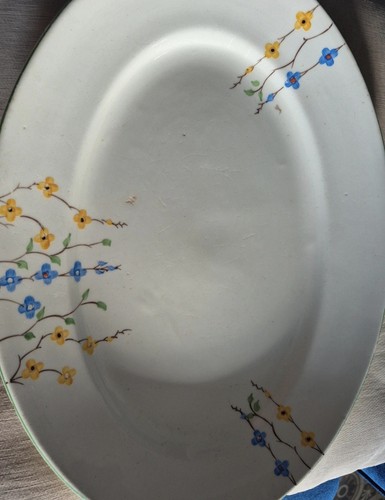 Vintage burslem england oval - vintage,