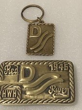 John Wayne BRASS Red River Key